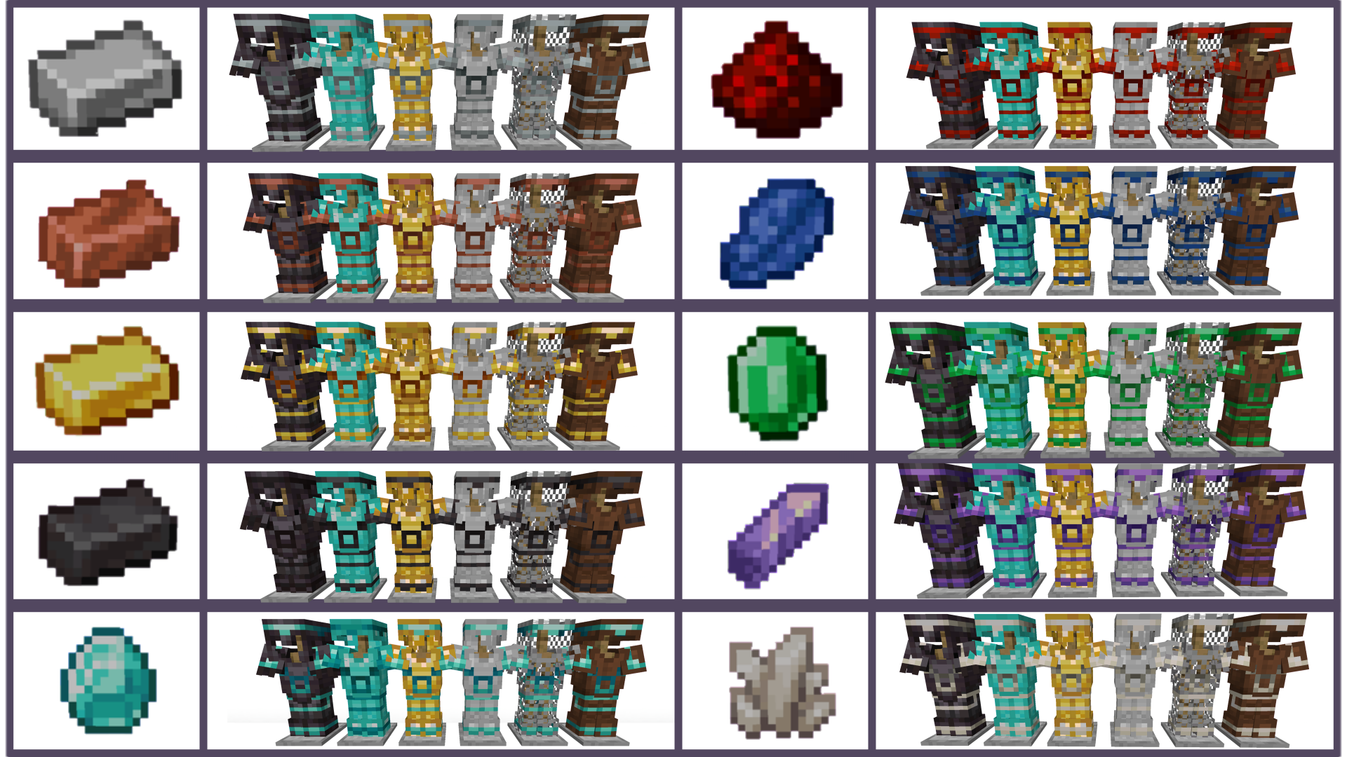 【マイクラ】防具の模様、鍛冶型の入手方法 Ruika blog